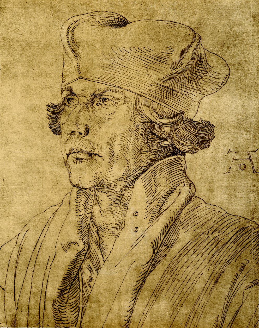 Cardeal Matthew Lang de Wellenburg de Albrecht Dürer