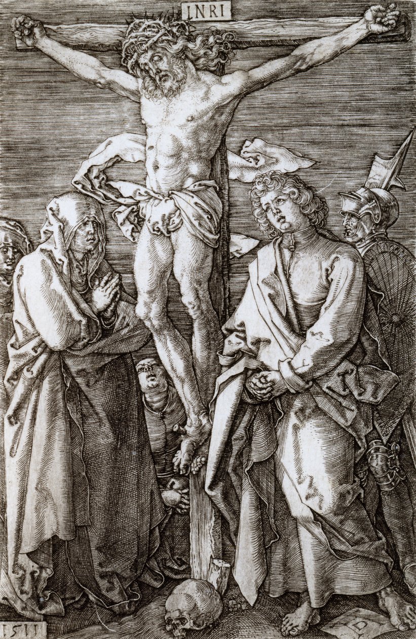 Crucificação, 1511 de Albrecht Dürer