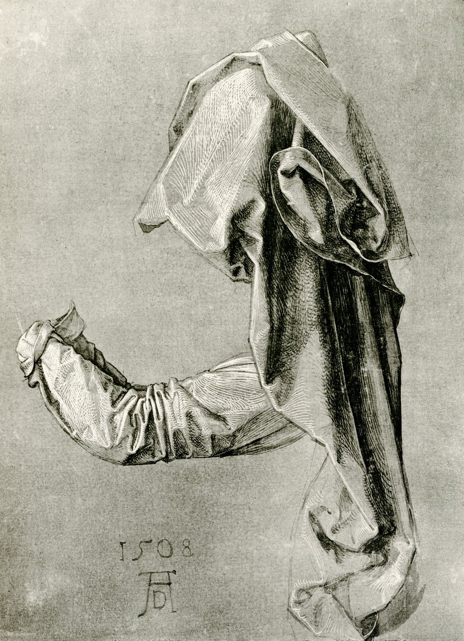 Estudo de tapeçaria para um apóstolo de Albrecht Dürer