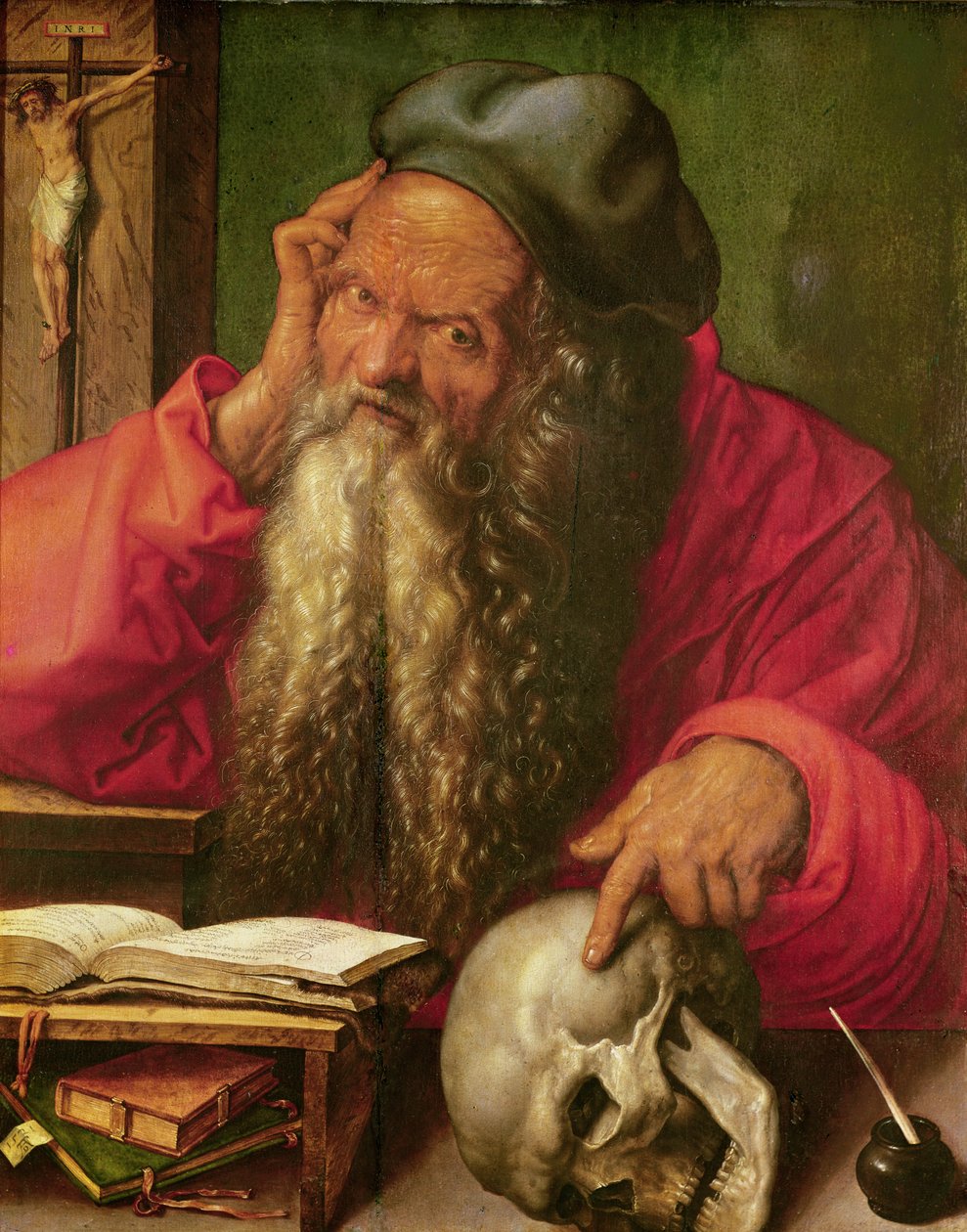 Retrato de São Jerônimo, 1521 de Albrecht Dürer