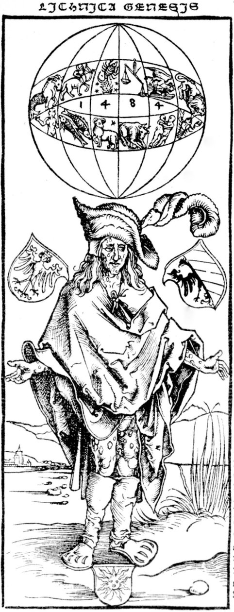 Homem sifilítico, 1496 de Albrecht Dürer