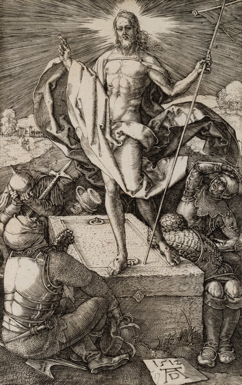 A ressurreição da paixão, 1512 de Albrecht Dürer