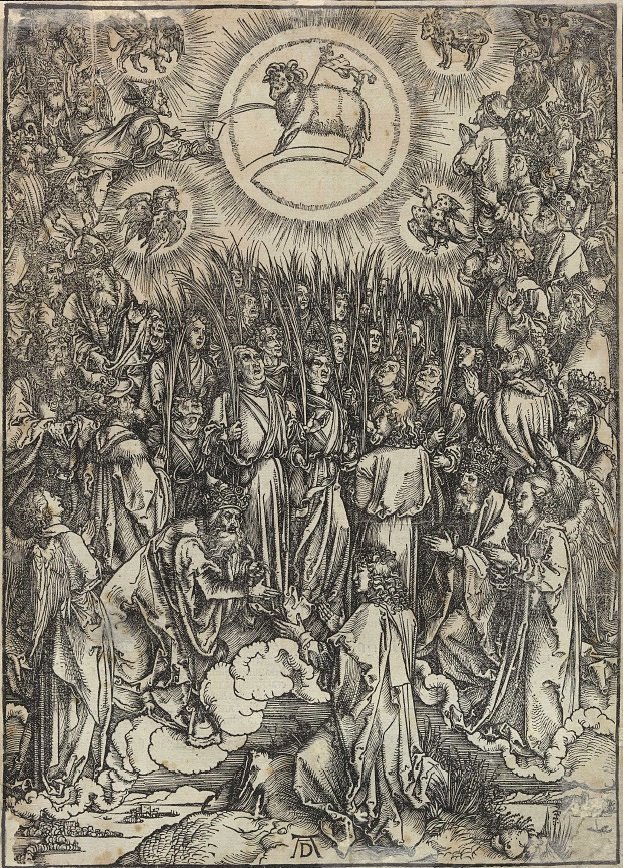 Adoração do Cordeiro de Deus de Albrecht Dürer