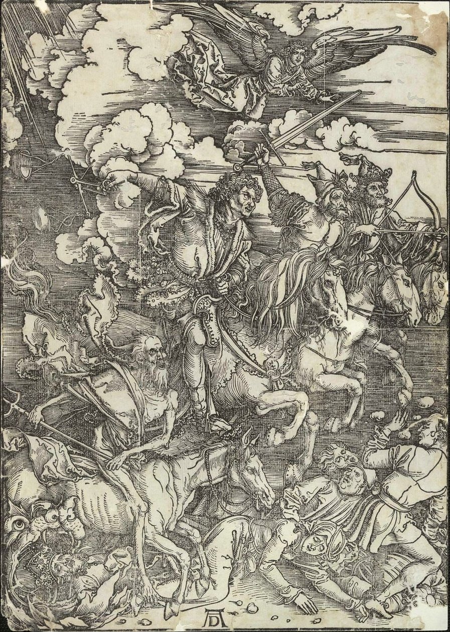 Quatro Cavaleiros do Apocalipse de Albrecht Dürer