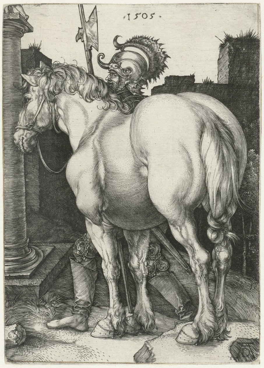 O cavalo grande de Albrecht (after) Durer or Duerer