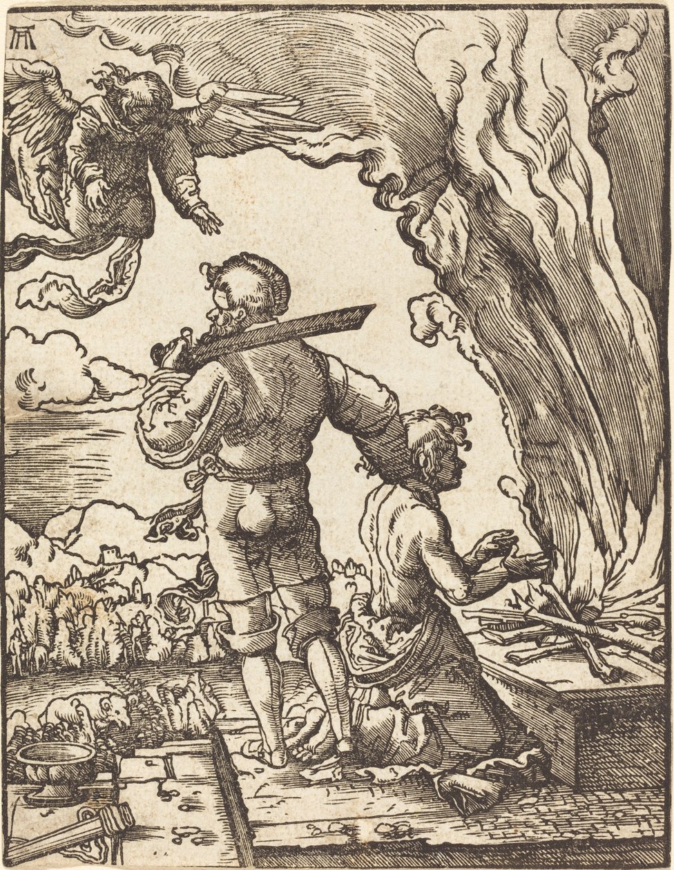 Sacrifício de Abraão de Albrecht Altdorfer