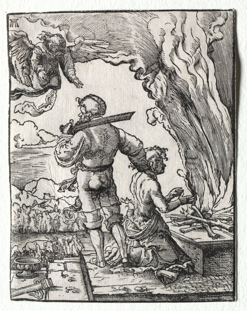 Sacrifício de Abraão de Albrecht Altdorfer