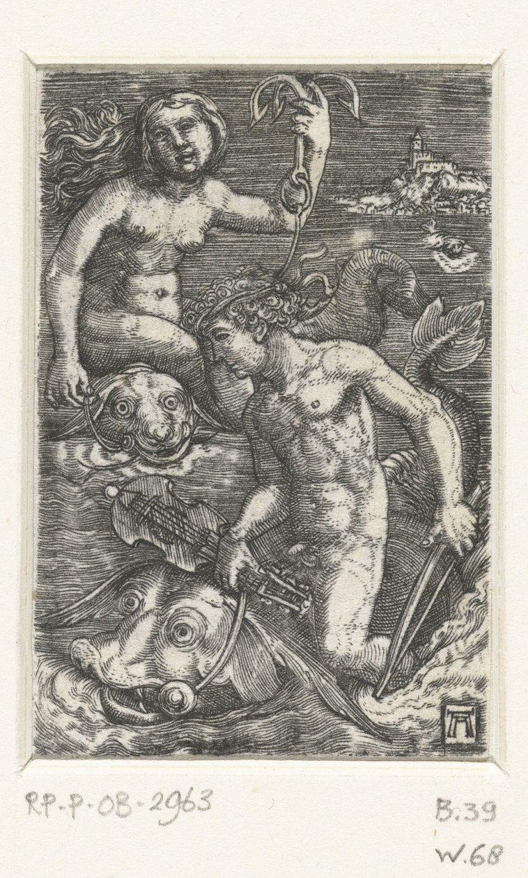 Arion e uma Nereida de Albrecht Altdorfer