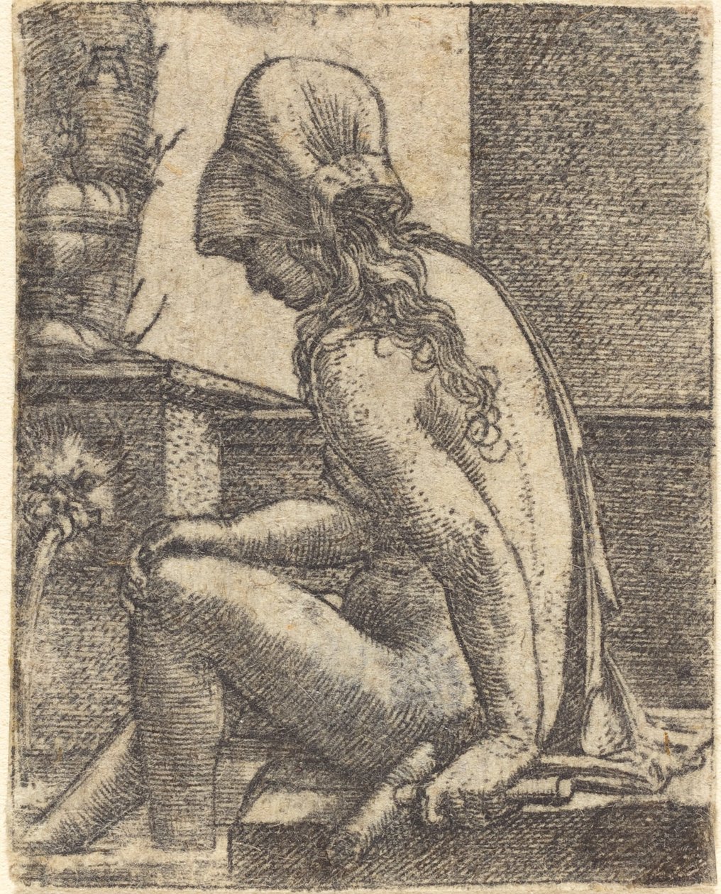 Mulher de banho de Albrecht Altdorfer