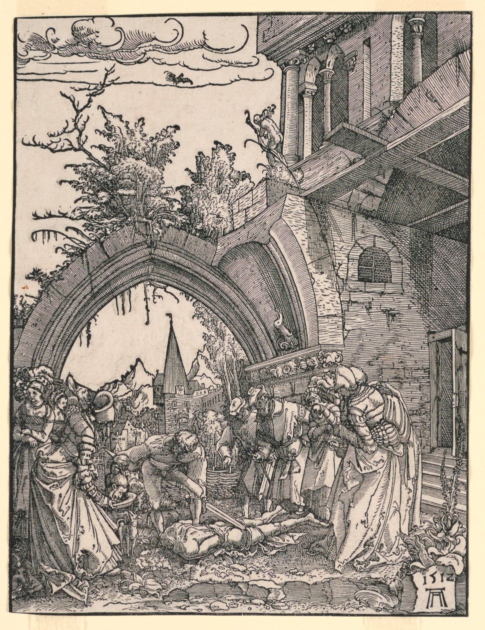 Decapitação de João Batista de Albrecht Altdorfer