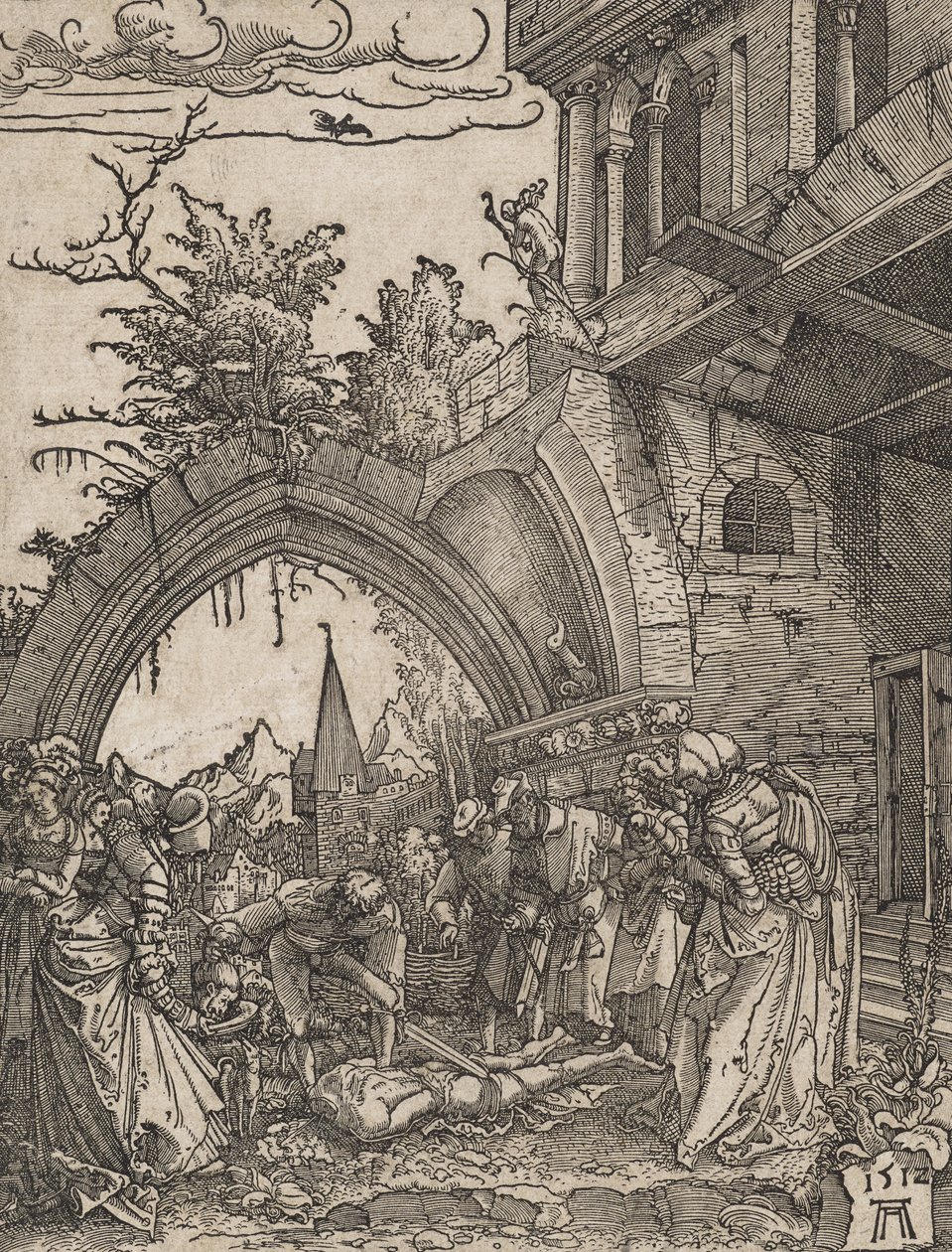 Decapitação de João Batista, 1512 de Albrecht Altdorfer