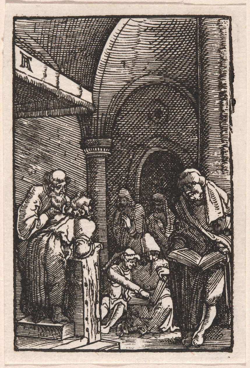 Cristo Disputando com os Médicos de Albrecht Altdorfer