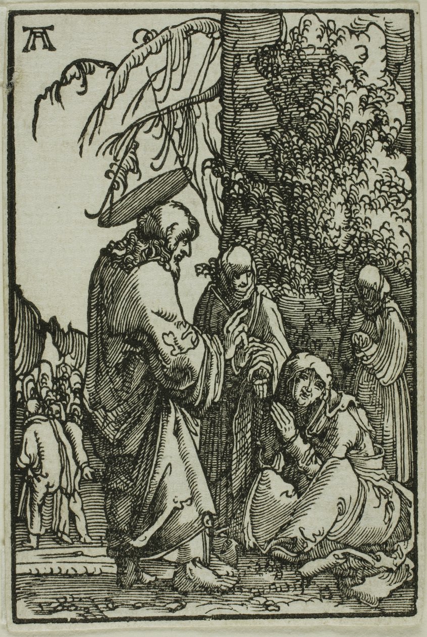 Cristo se despedindo de sua mãe, da queda e redenção do homem de Albrecht Altdorfer