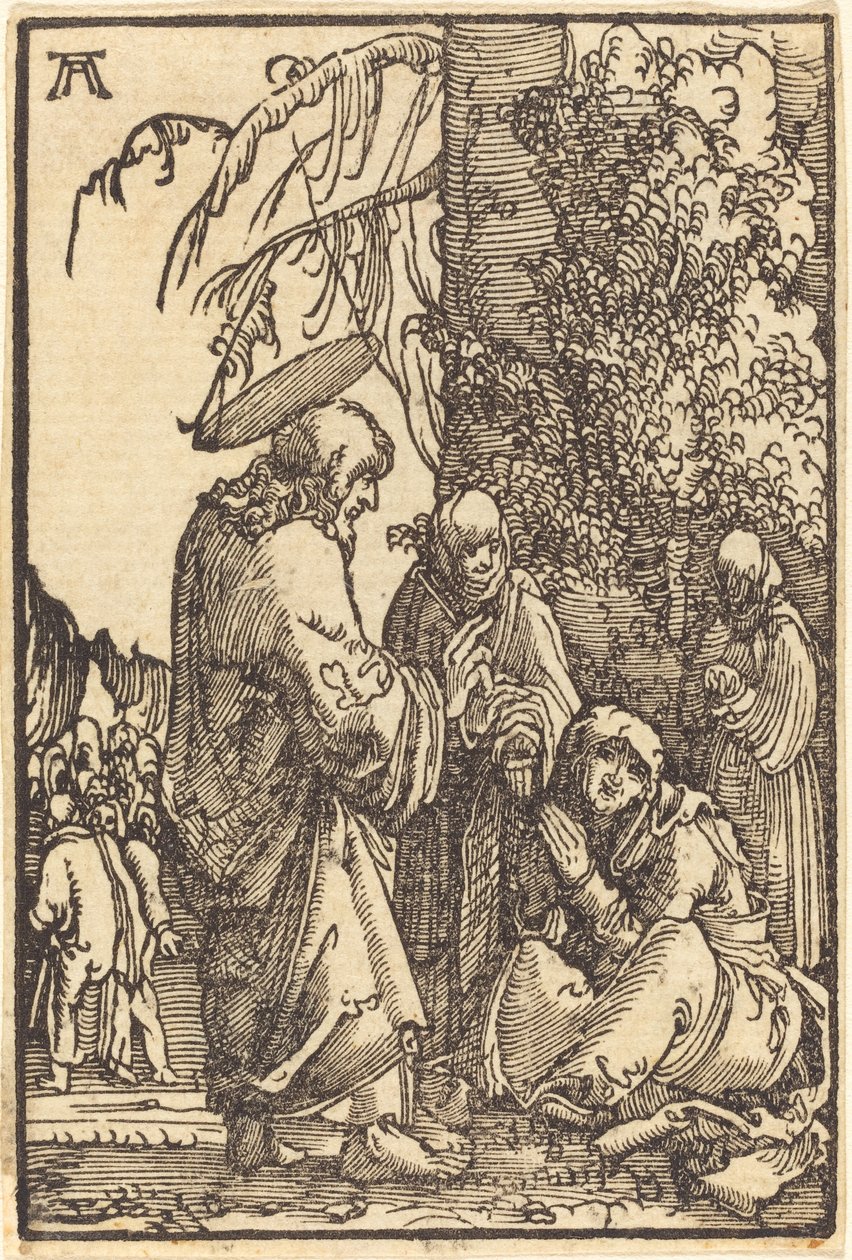 Cristo se despedindo de Maria de Albrecht Altdorfer