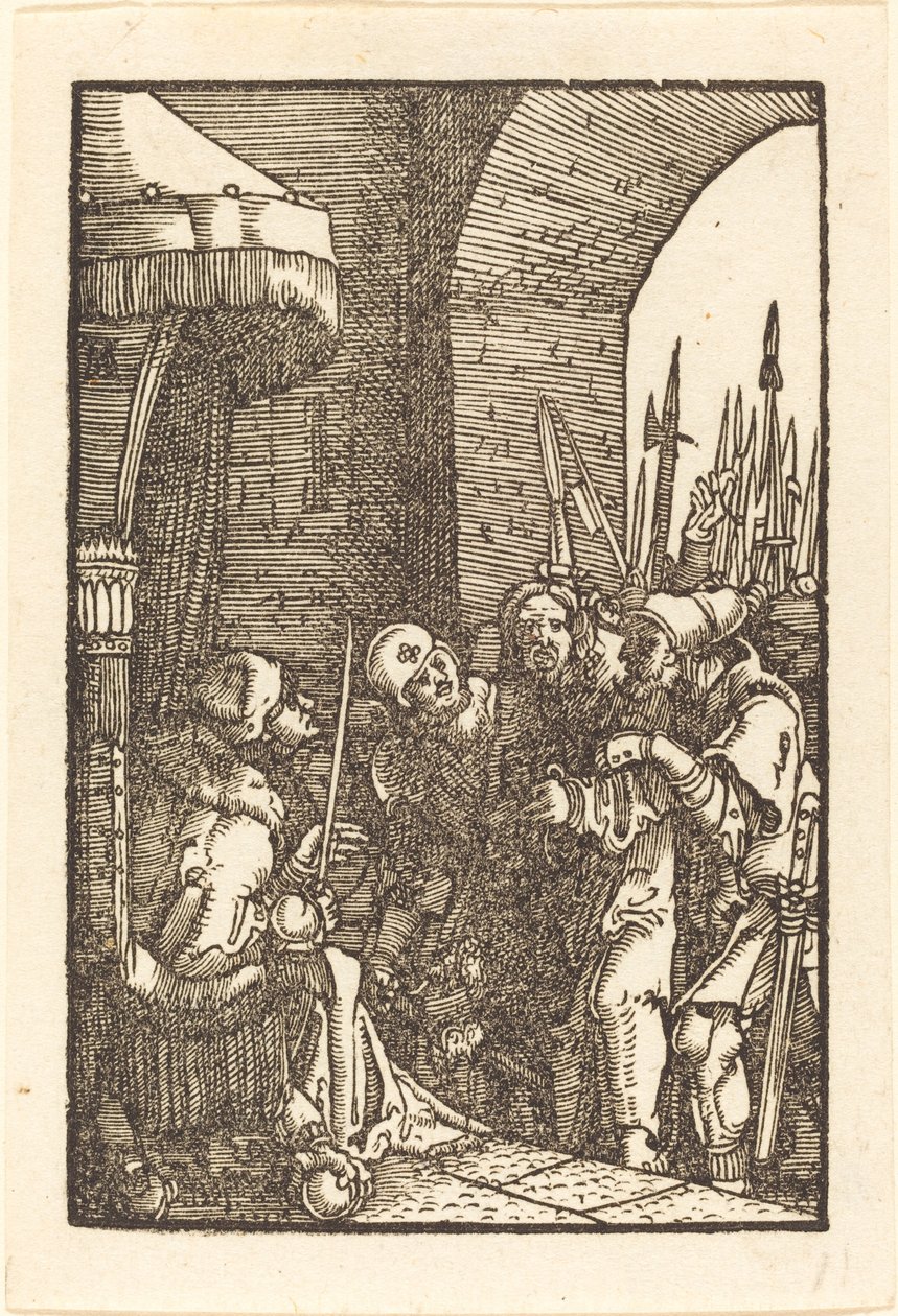 Cristo diante de Caifás de Albrecht Altdorfer