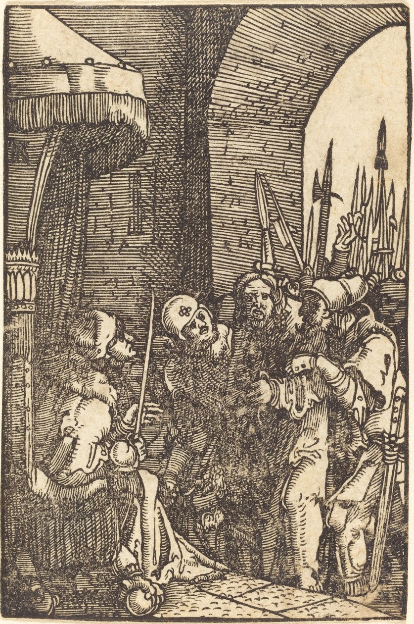 Cristo antes de Herodes de Albrecht Altdorfer