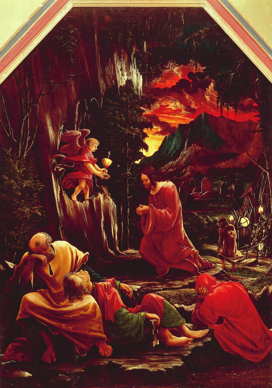 Cristo no Monte das Oliveiras de Albrecht Altdorfer