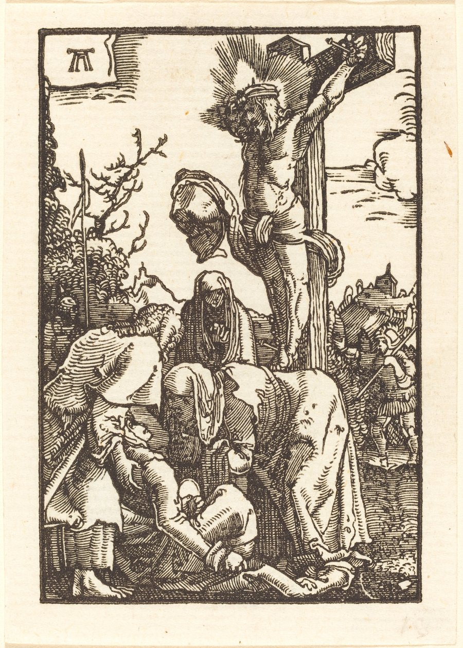 Cristo na Cruz de Albrecht Altdorfer