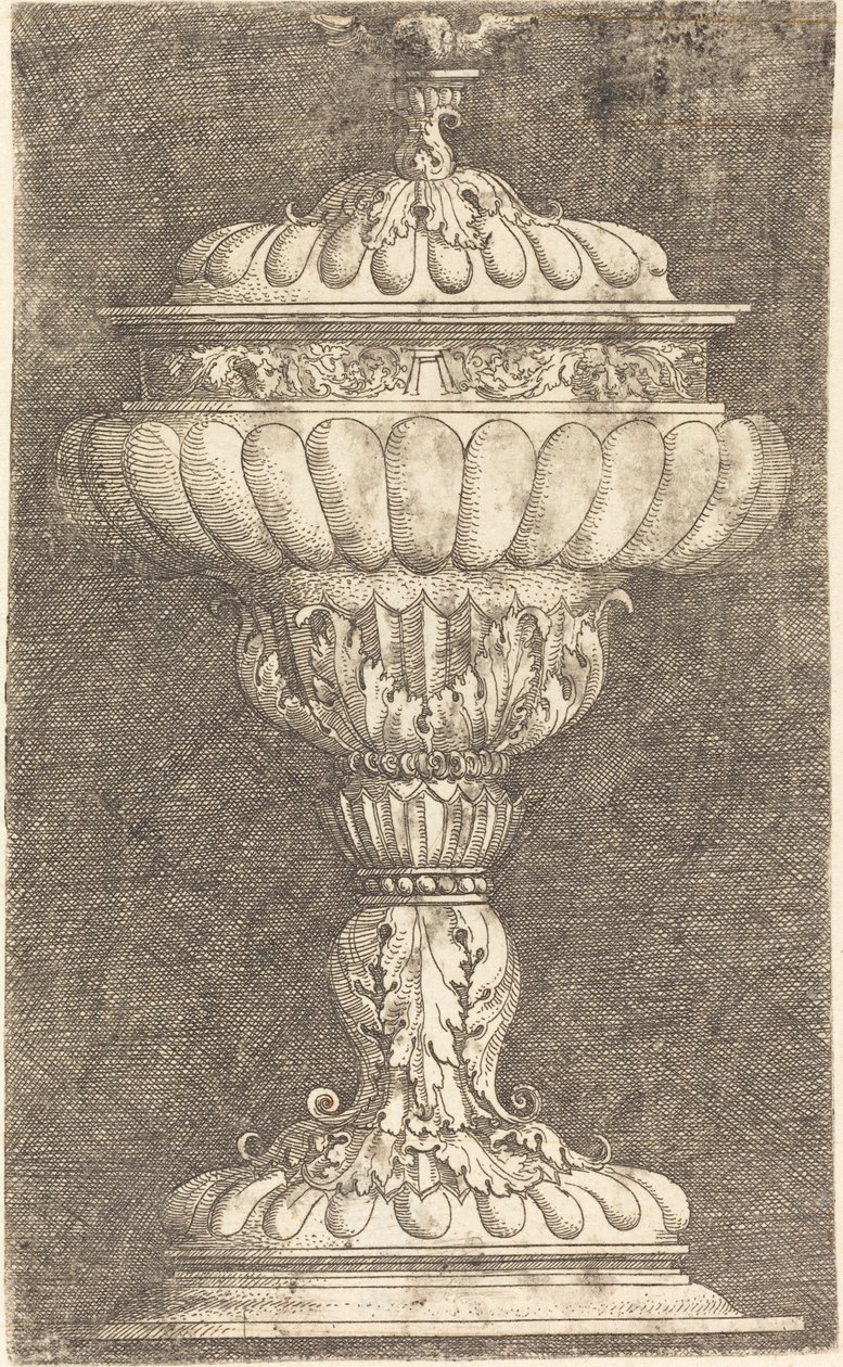 Cálice Coberto com Bola Alada de Albrecht Altdorfer