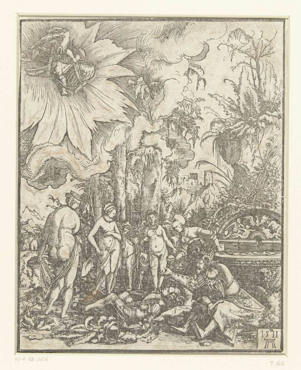 sonho de Paris O julgamento de Paris de Albrecht Altdorfer