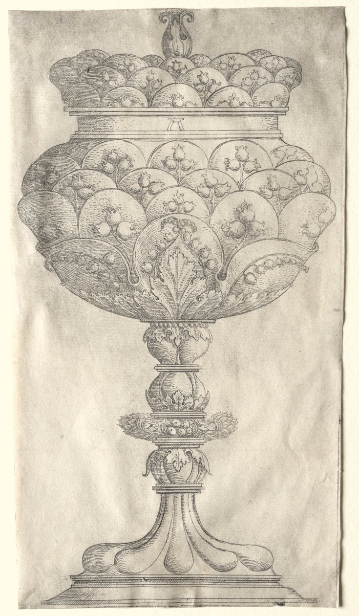 Cálice com lírios do vale de Albrecht Altdorfer