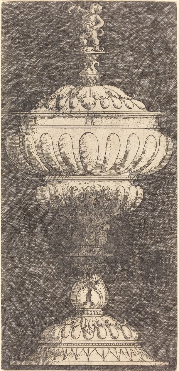 Cálice com o Hércules Infantil em cima de Albrecht Altdorfer