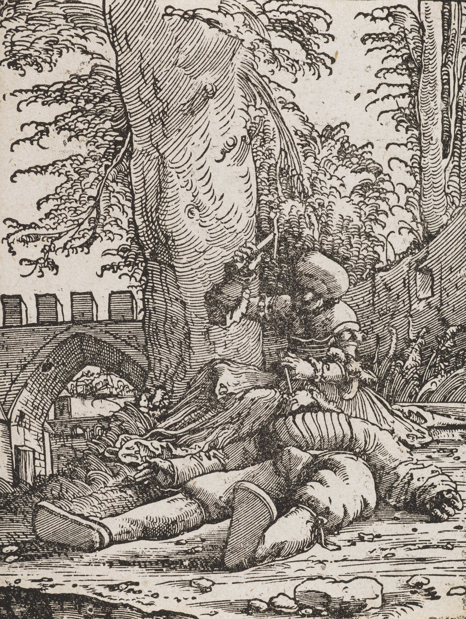 Jael matando Sísera, c.1523 de Albrecht Altdorfer