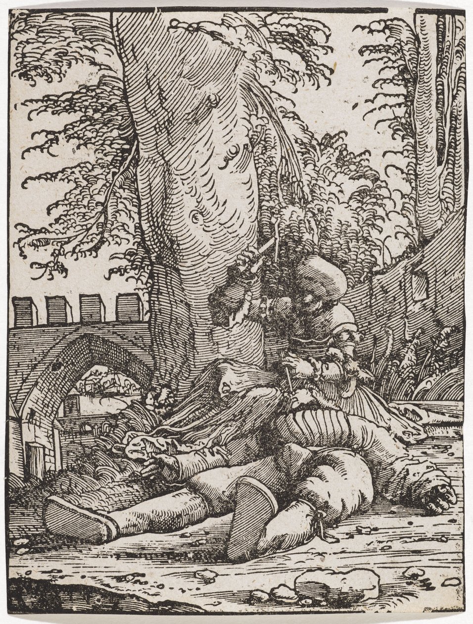 Jael mata Sisera, c. 1523. de Albrecht Altdorfer