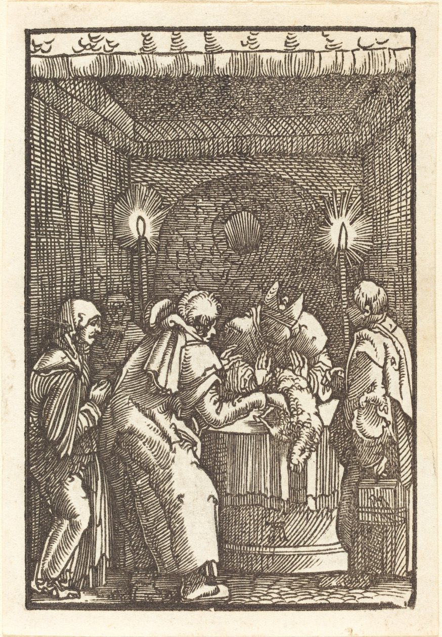 A oferta de Joachim recusada de Albrecht Altdorfer