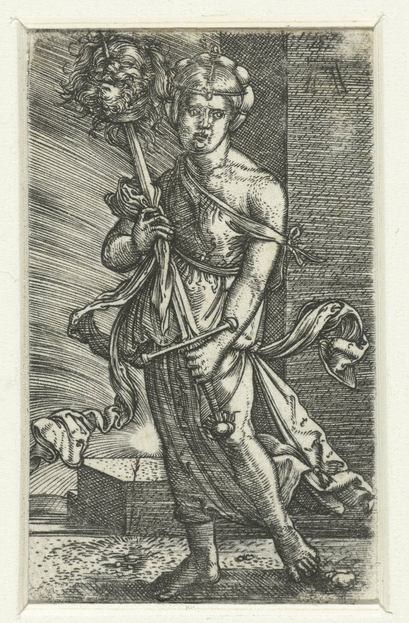 Judith com a cabeça de Holofernes de Albrecht Altdorfer