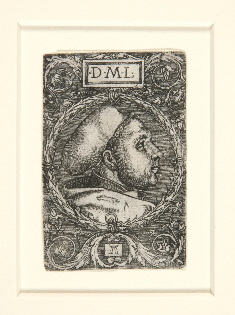 Martinho Lutero, 1521 de Albrecht Altdorfer