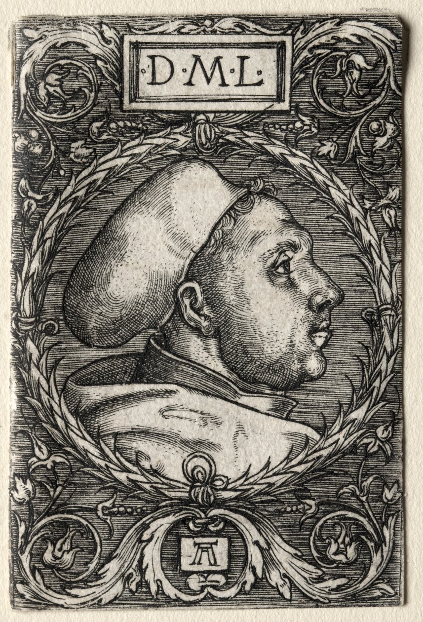 Martin Luther, ca. 1525 de Albrecht Altdorfer