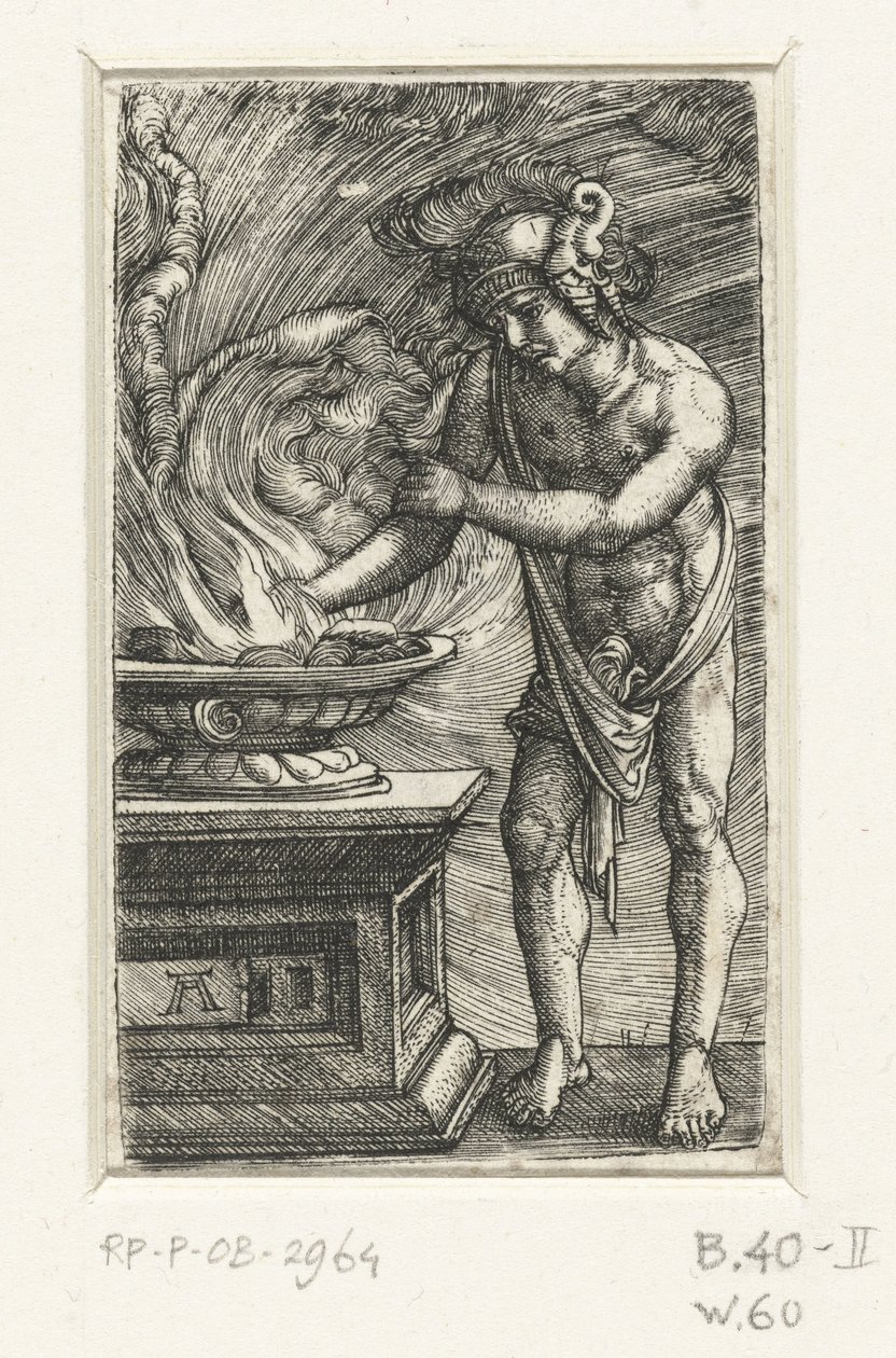 Mucius Scaevola de Albrecht Altdorfer
