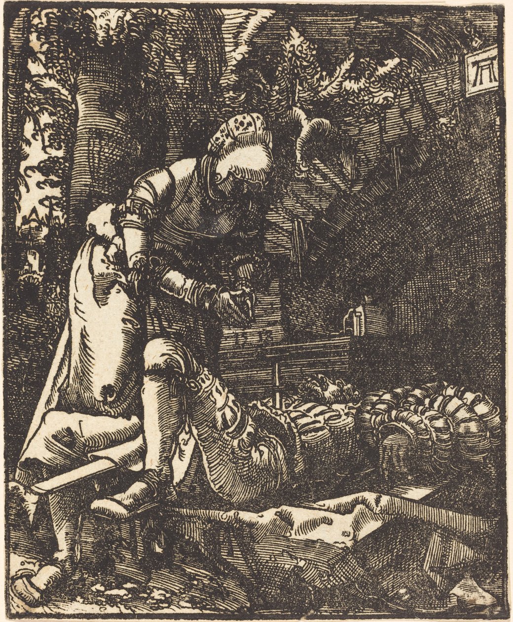 Píramo e Tisbe de Albrecht Altdorfer