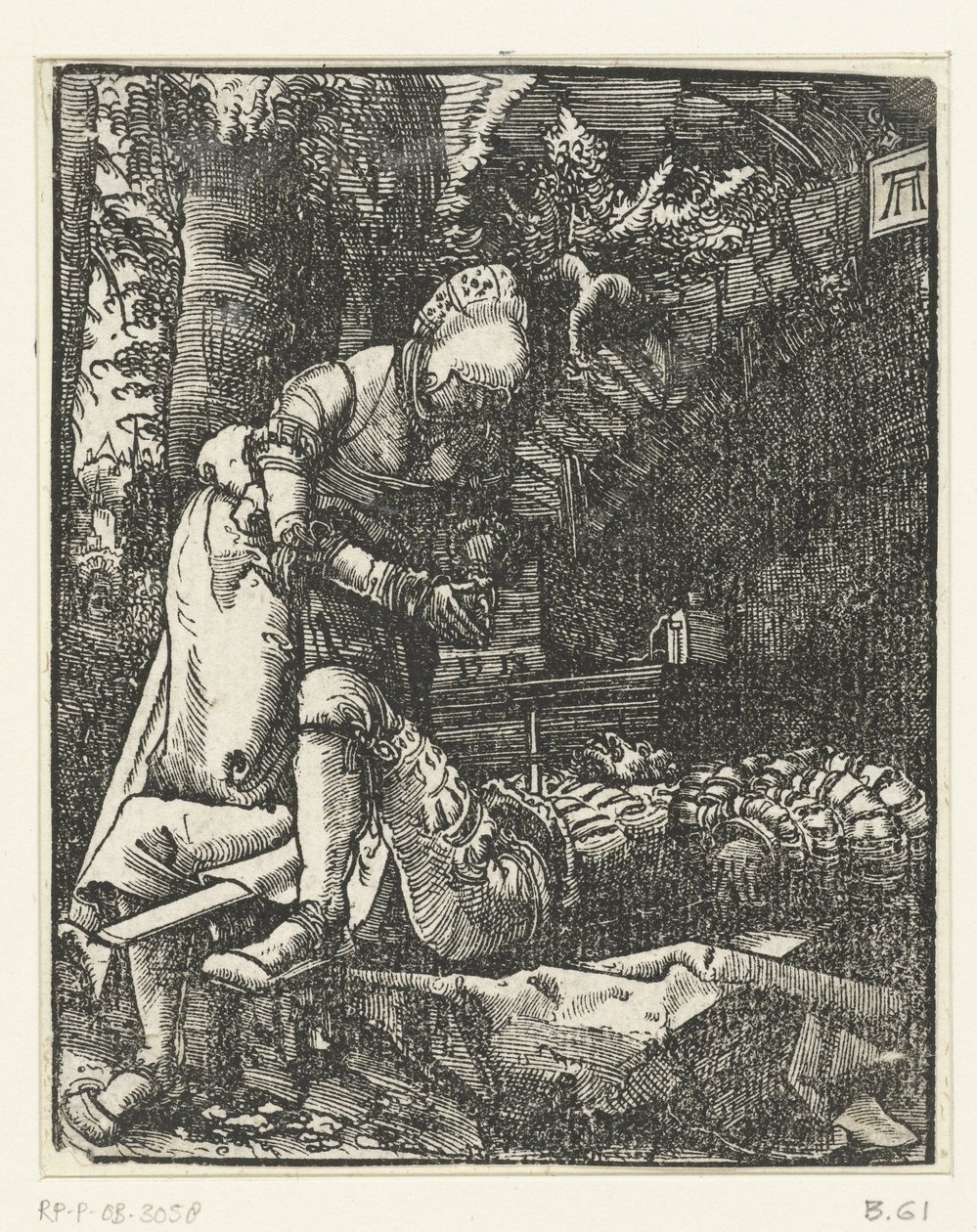 Píramo e Tisbe de Albrecht Altdorfer