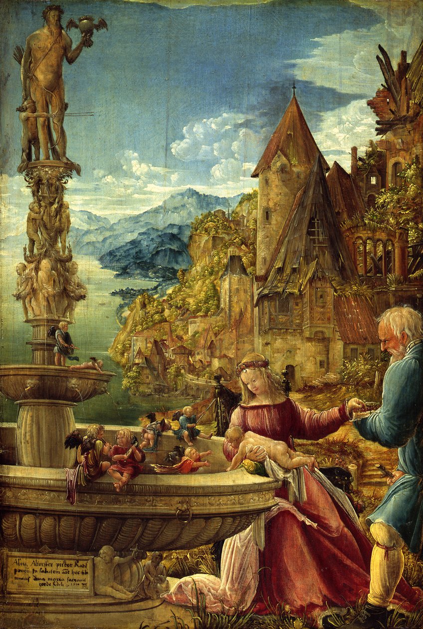 Descanso durante a fuga para o Egito de Albrecht Altdorfer