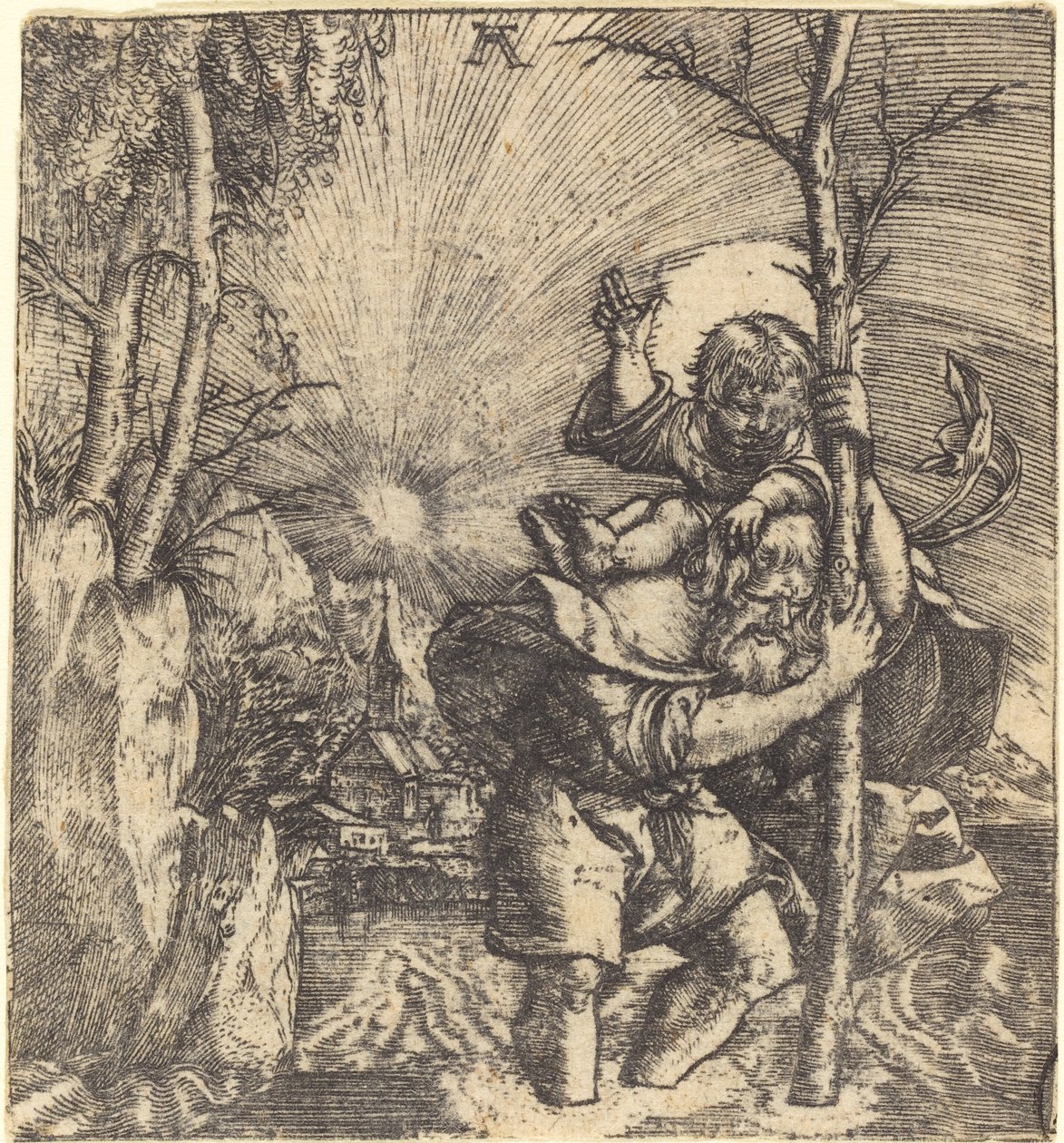 São Cristóvão de Albrecht Altdorfer