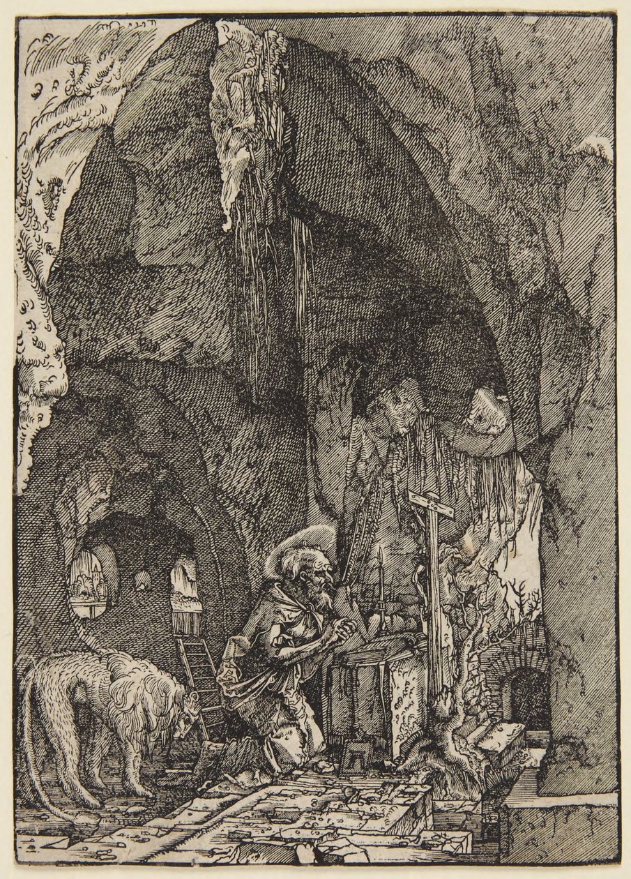 São Jerónimo numa gruta de Albrecht Altdorfer