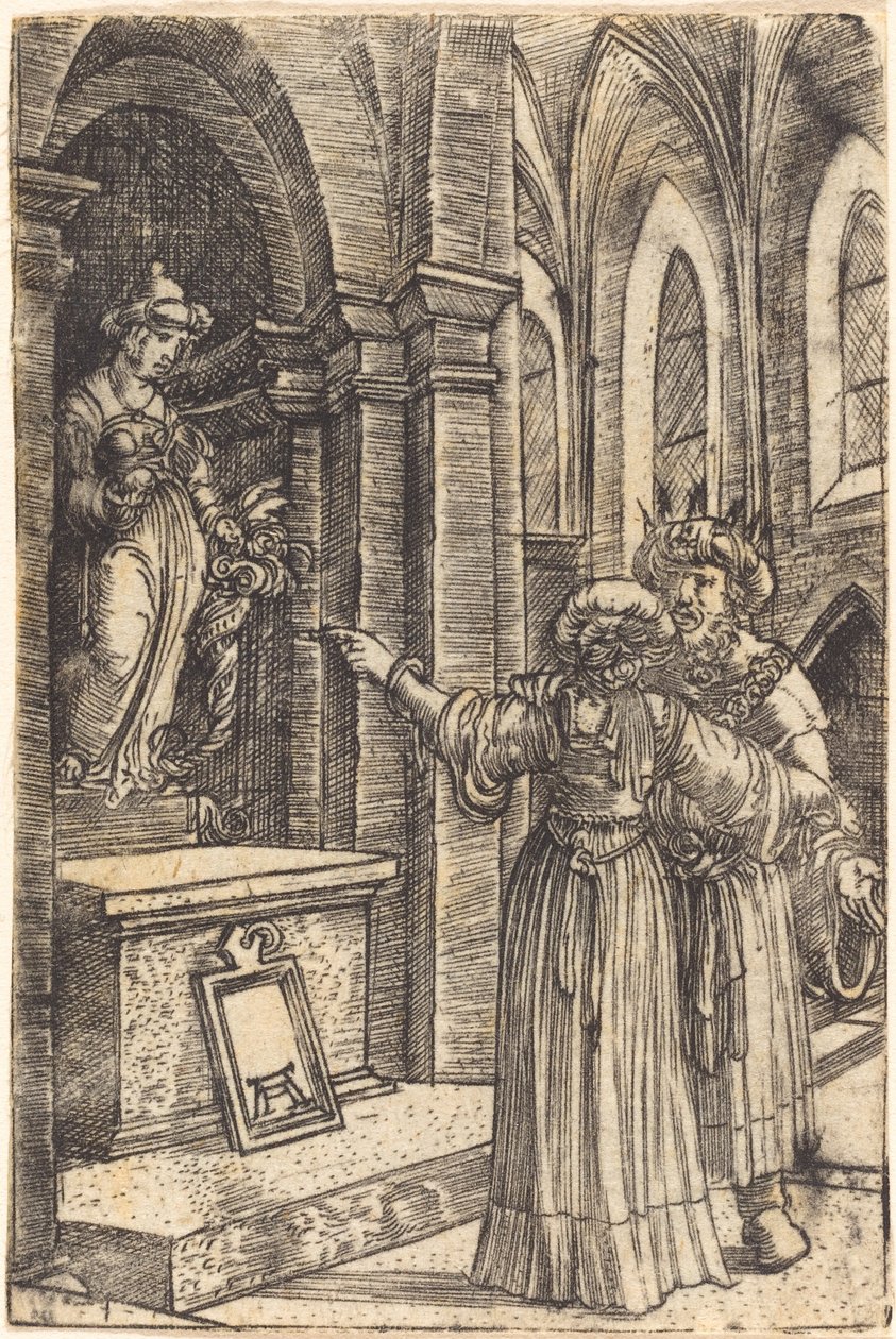 Salomão orando aos ídolos de Albrecht Altdorfer