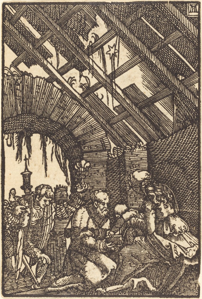 A adoração dos magos de Albrecht Altdorfer