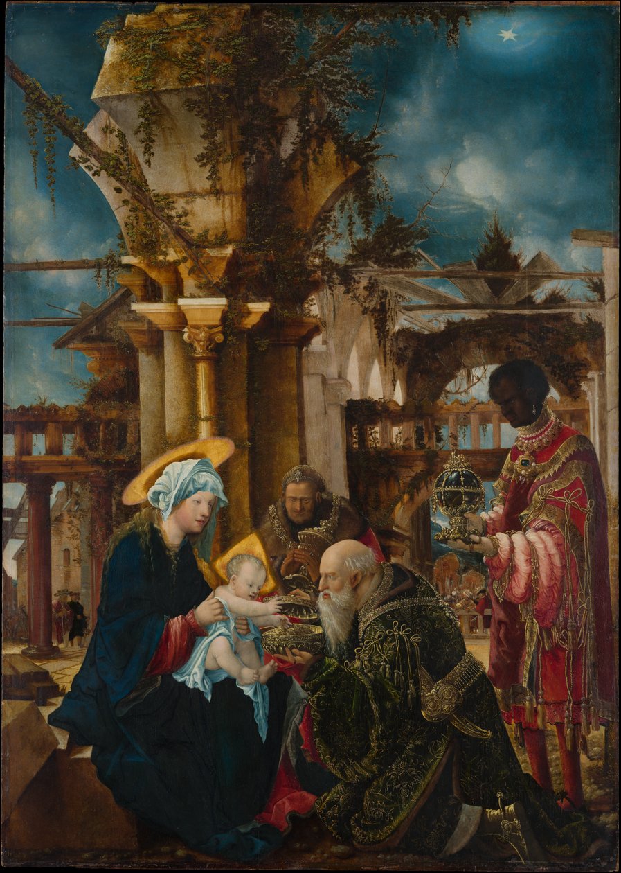 A Adoração dos Magos de Albrecht Altdorfer