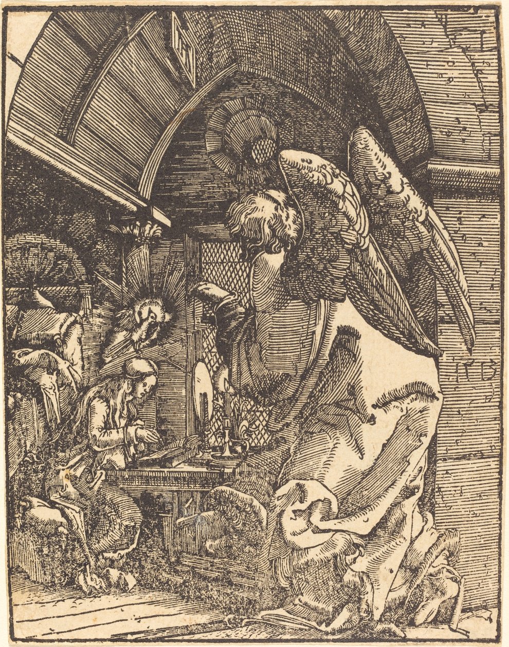 A Anunciação de Albrecht Altdorfer
