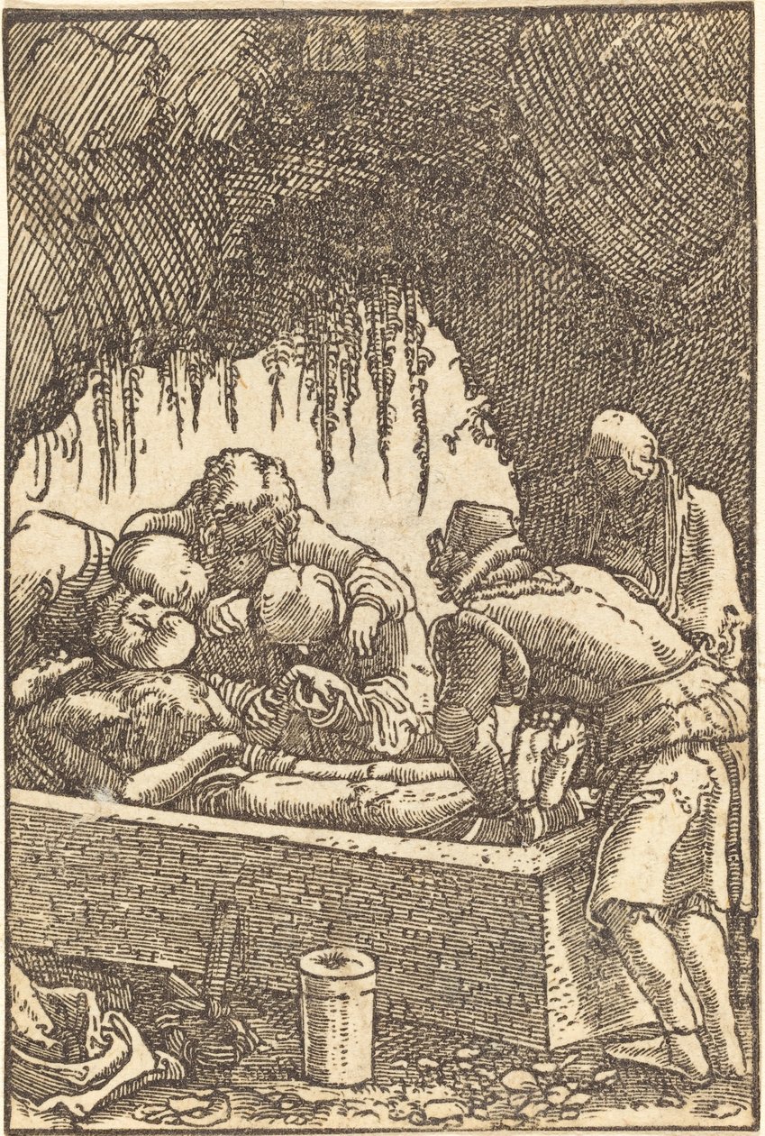 O sepultamento de Albrecht Altdorfer