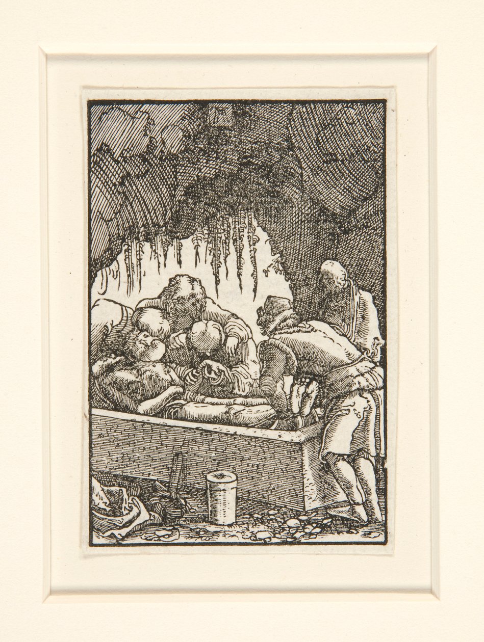 O Entombamento de Cristo, da série A Queda e a Redenção do Homem de Albrecht Altdorfer