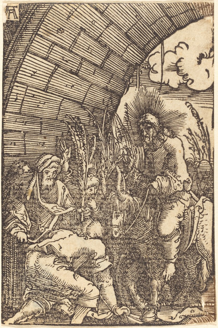 A entrada em Jerusalém de Albrecht Altdorfer