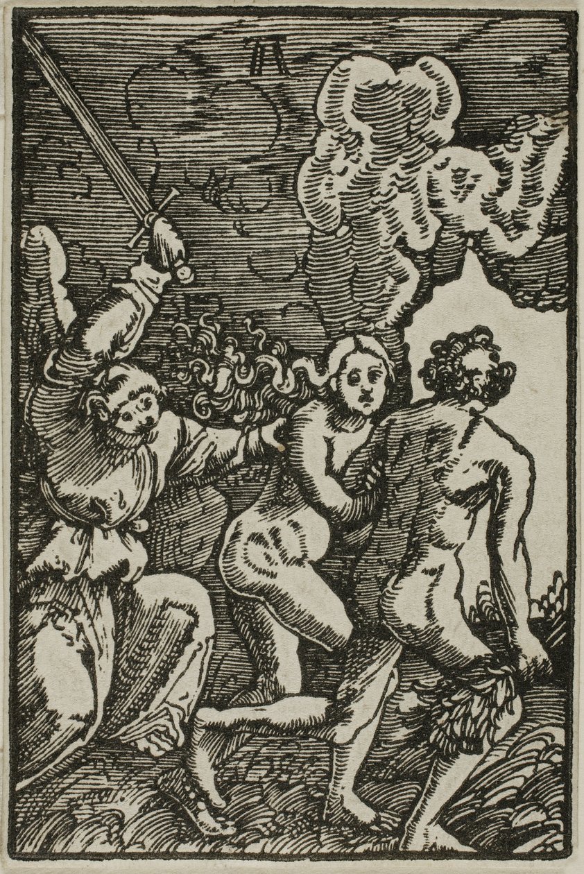 A Expulsão do Paraíso, da Queda e Redenção do Homem de Albrecht Altdorfer