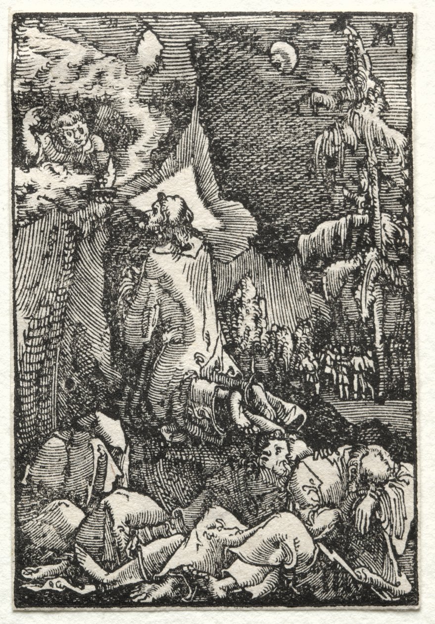 A Queda e Redenção do Homem: Cristo no Monte das Oliveiras de Albrecht Altdorfer
