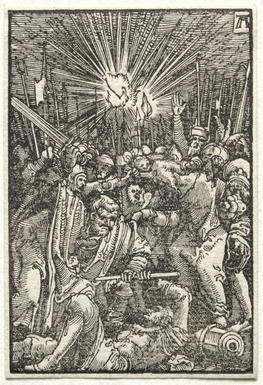 A Queda e Redenção do Homem: Cristo levado cativo de Albrecht Altdorfer