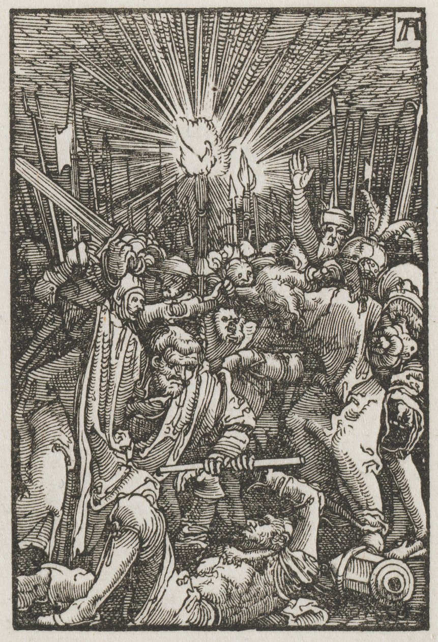 A Queda e Redenção do Homem: Cristo levado cativo de Albrecht Altdorfer
