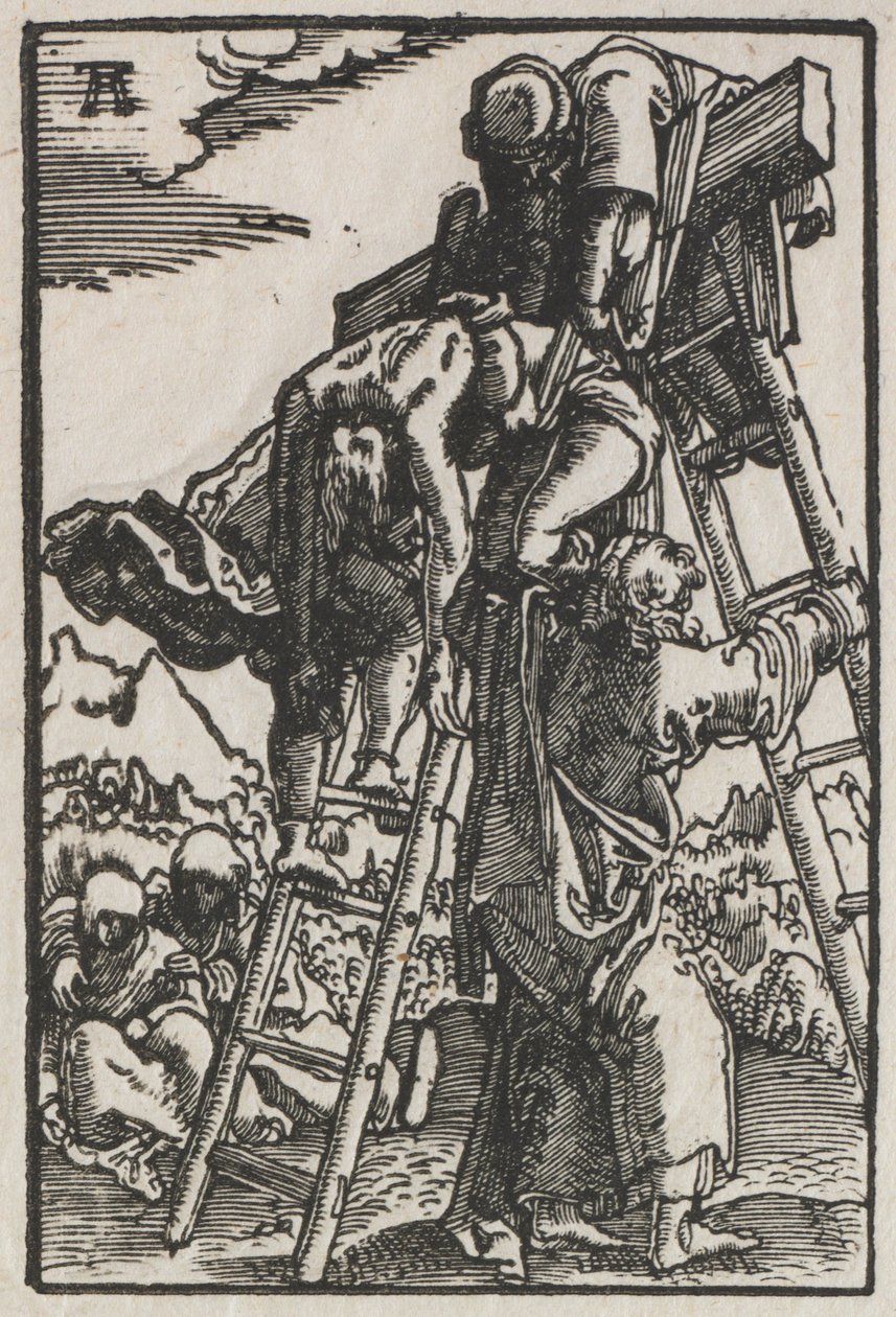 A Queda e Redenção do Homem: Descida da Cruz de Albrecht Altdorfer